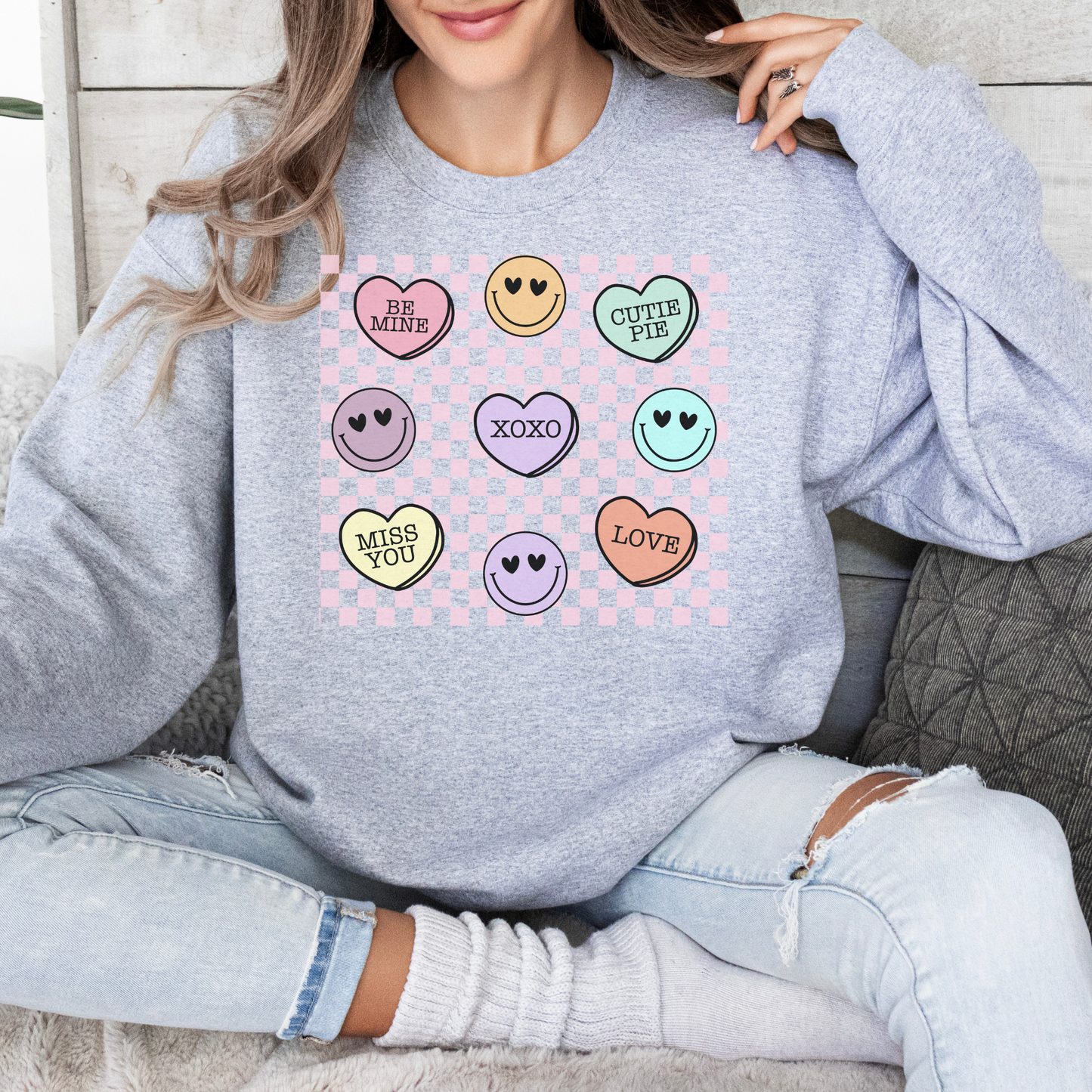 Valentine Candy Crewneck