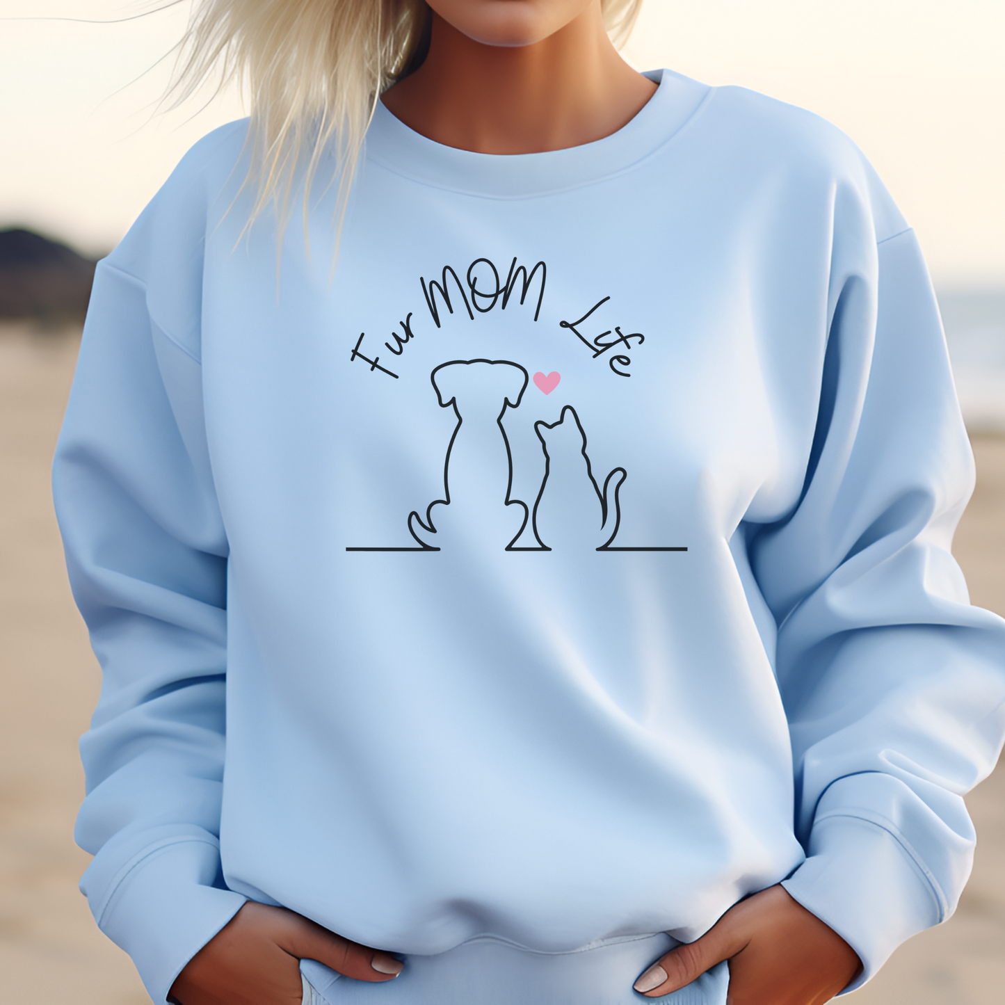 Fur Mom Crewneck