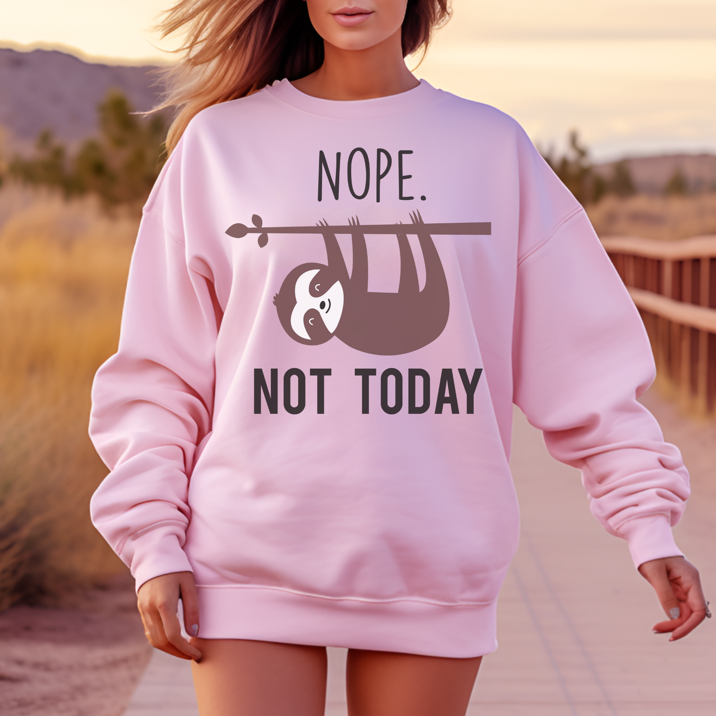 Not Today Crewneck