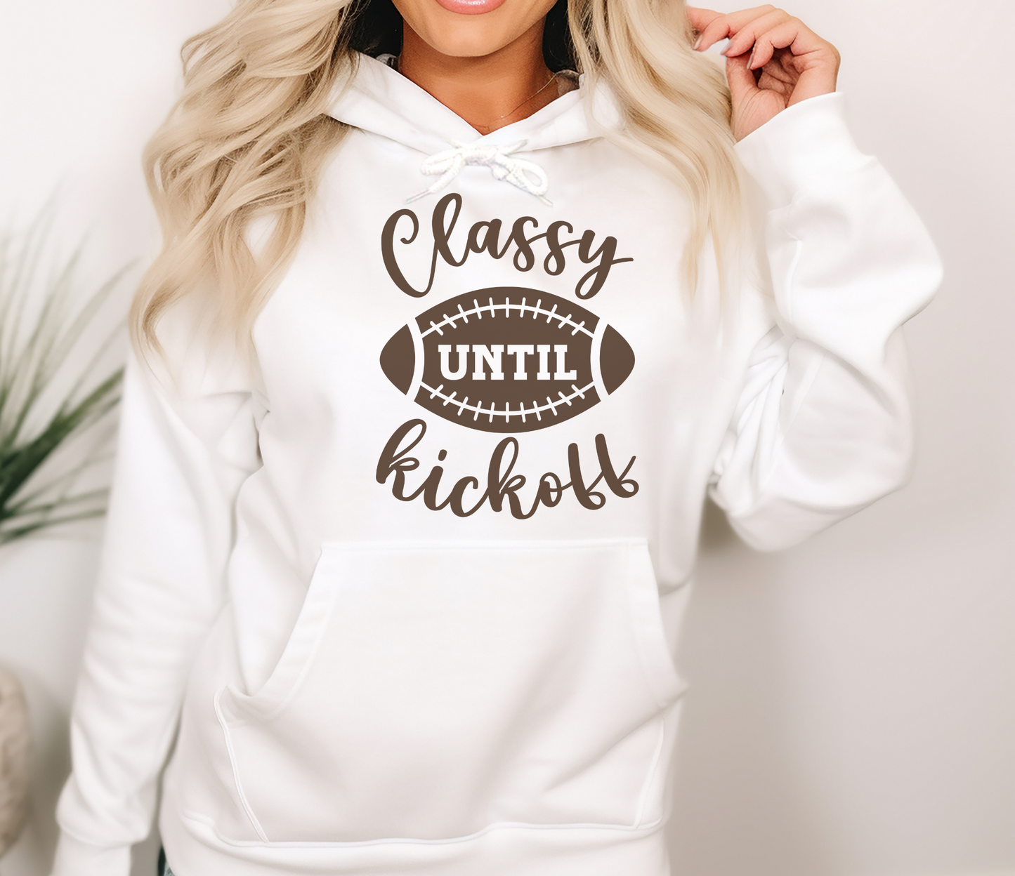 Classy Football Hoodie