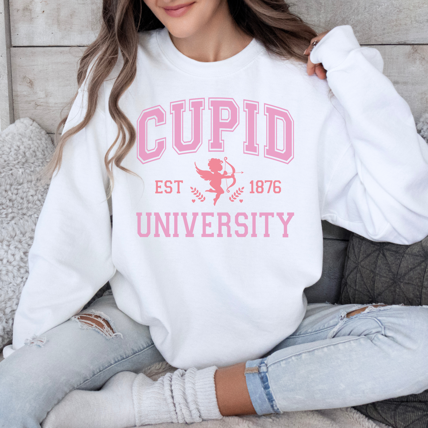 Cupid University Crewneck