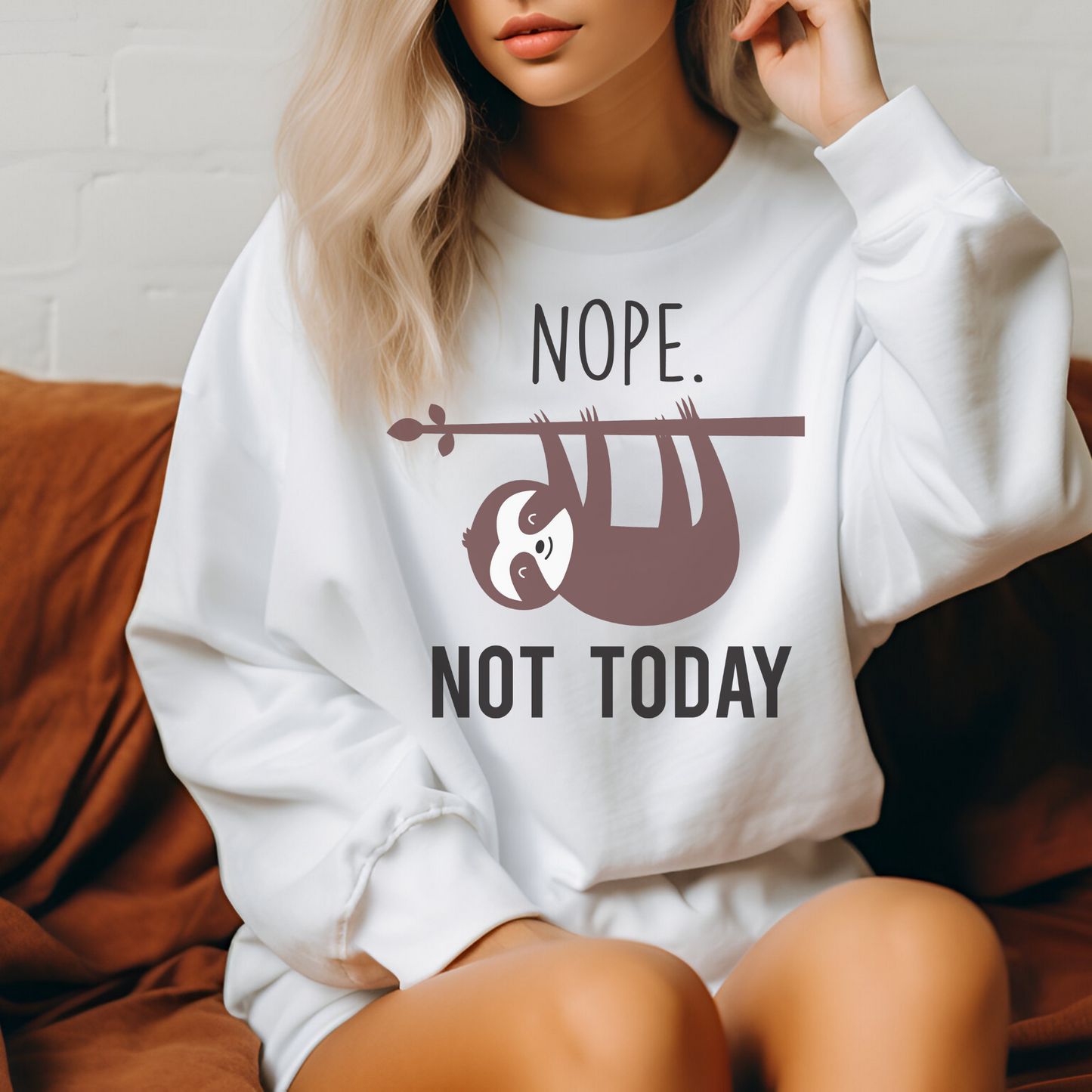 Not Today Crewneck