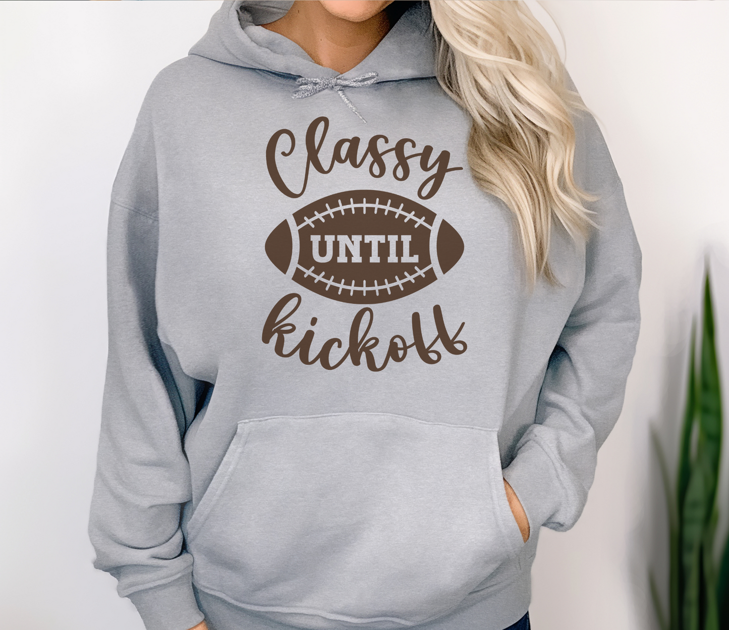 Classy Football Hoodie