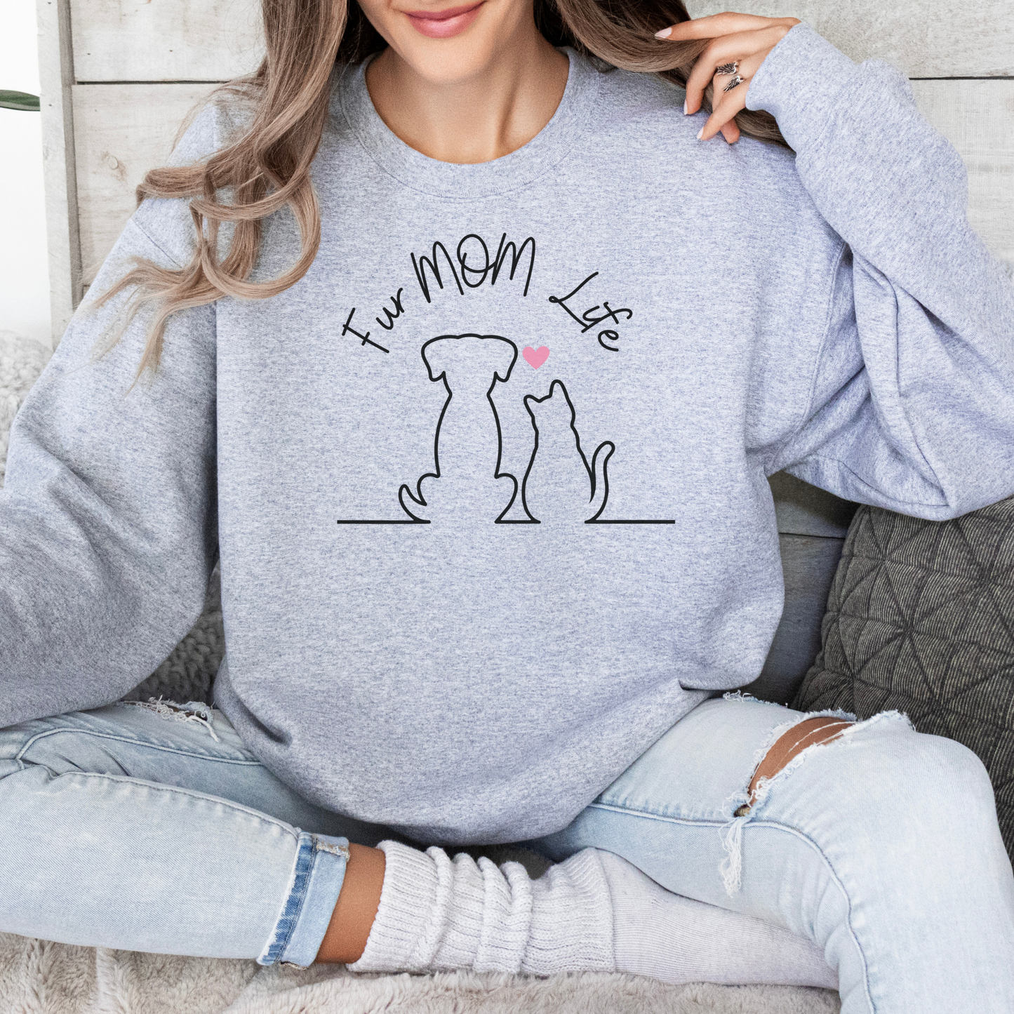 Fur Mom Crewneck