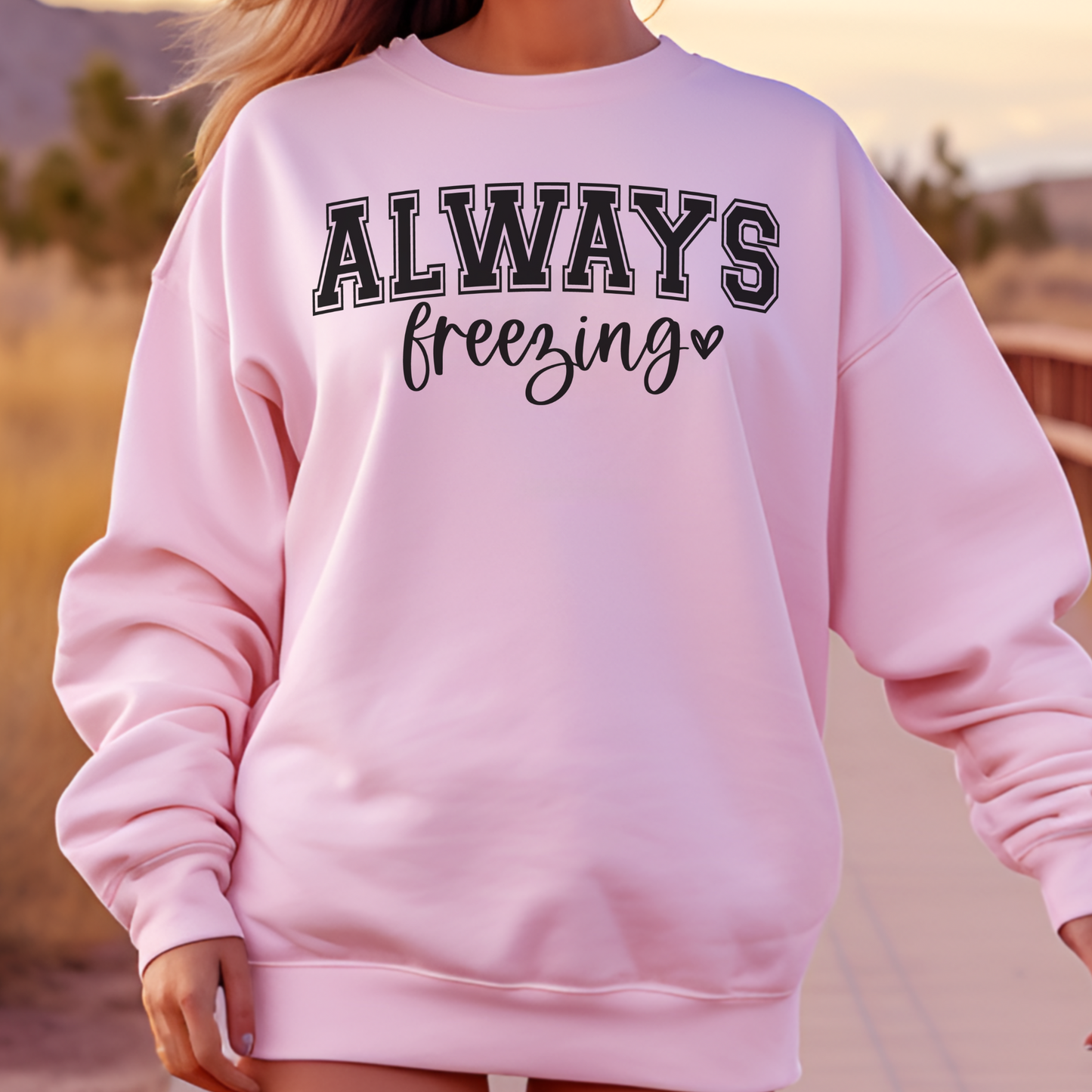 Always Freezing Crewneck