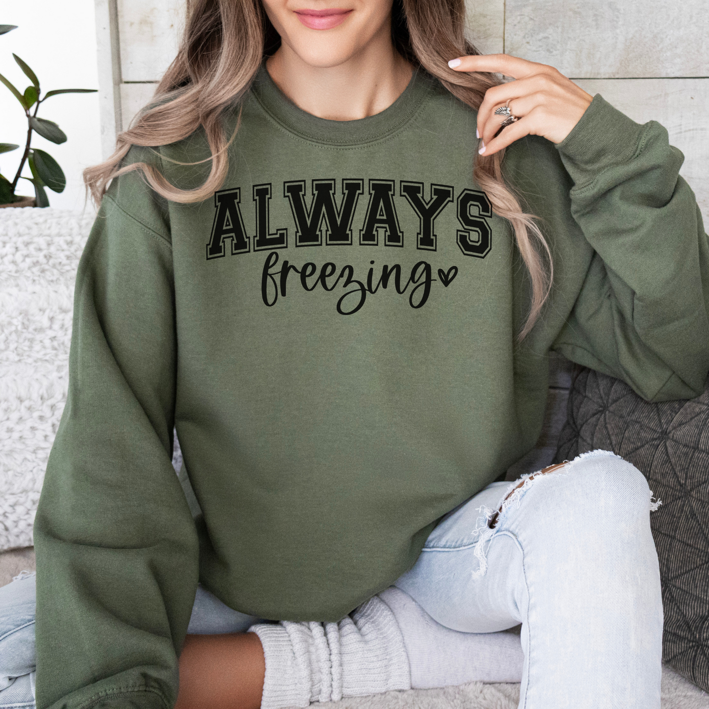 Always Freezing Crewneck