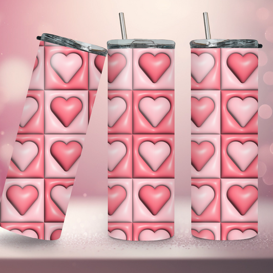 Valentine Heart Tumbler