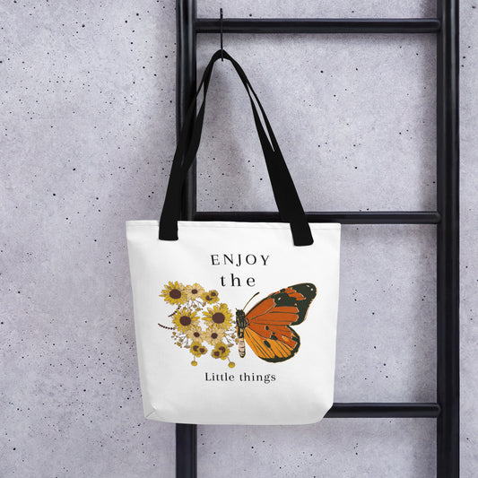 Enjoy The Little Things Tote Bag