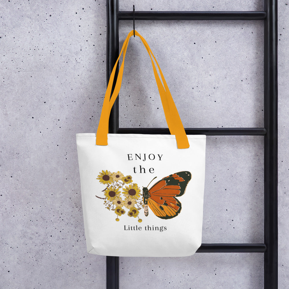 Enjoy The Little Things Tote Bag